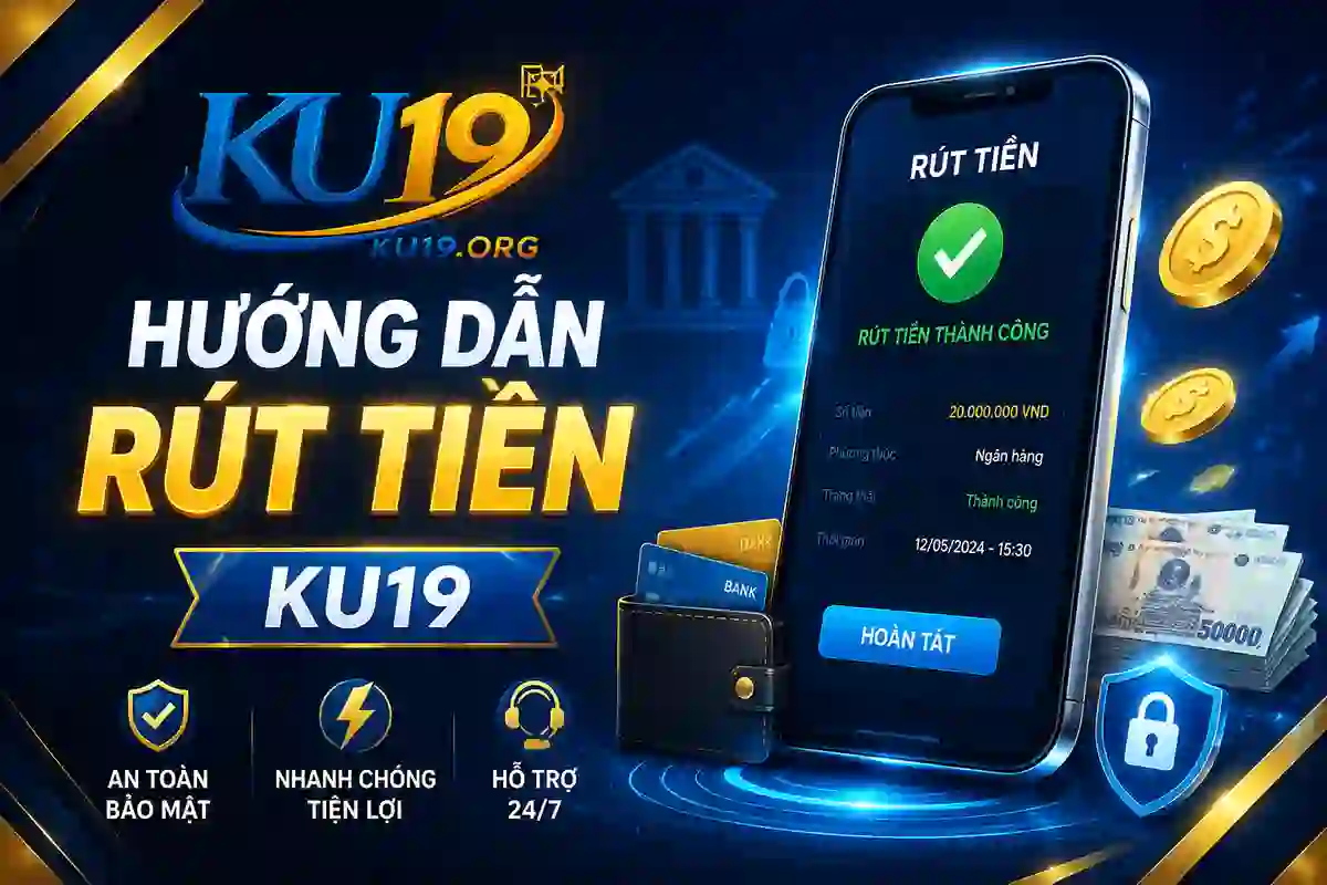 Hướng dẫn quy trình rút tiền ku19 chi tiết an toàn